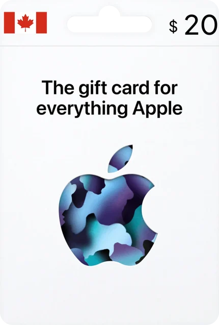 Apple Gift Card 20 CAD
