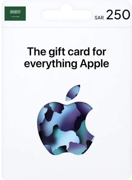 Apple Gift Card 250SAR (KSA)