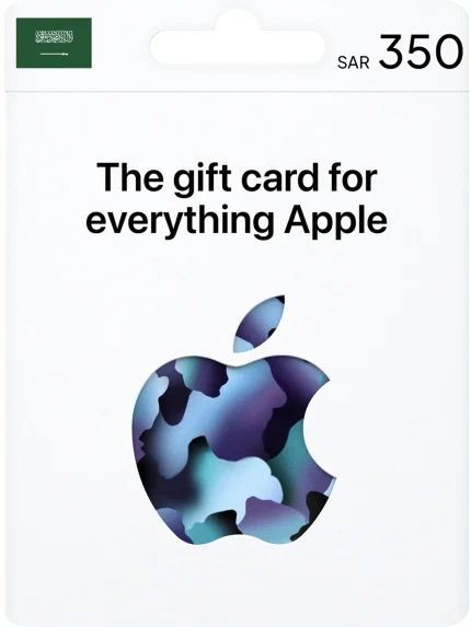 Apple Gift Card 350SAR (KSA)