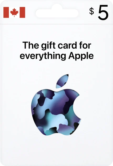 Apple Gift Card 5 CAD