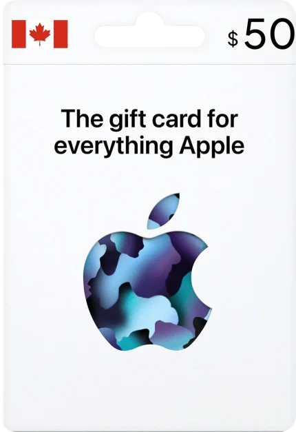 Apple Gift Card 50 CAD