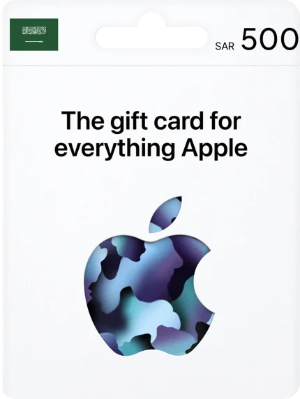 Apple Gift Card 500SAR (KSA)
