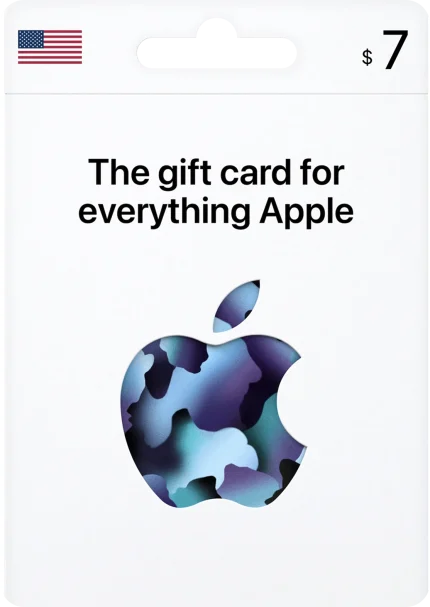 Apple Gift Card $7 (USA)