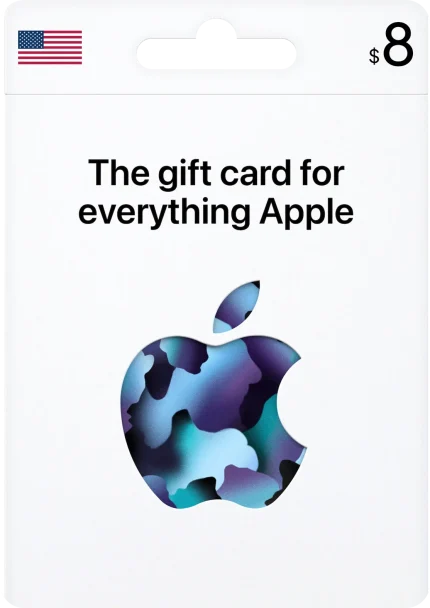 Apple Gift Card $8 (USA)
