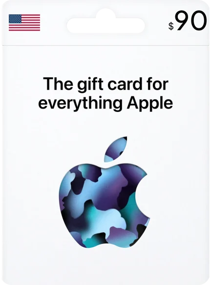 Apple Gift Card $90 (USA)