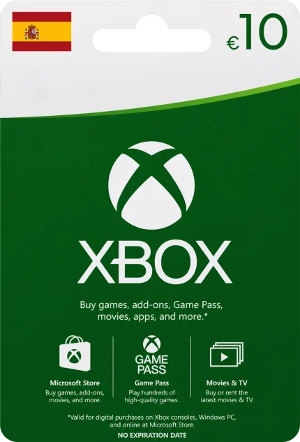 Xbox Gift Card Spain 10 EUR