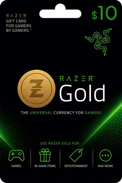 Razer Gold $10 (GLOBAL)