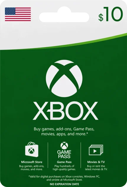 XBOX $10 (USA)
