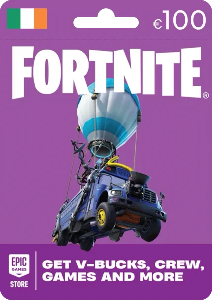 Fortnite Epic Games Ireland 100 EUR Gift Card