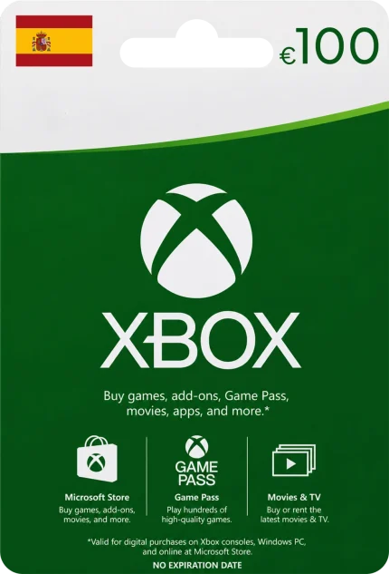 Xbox Gift Card Spain 100 EUR