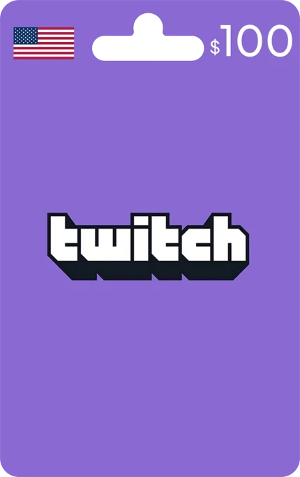 Twitch Gift Card $100 (USA)
