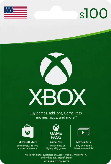 XBOX $100 (USA)