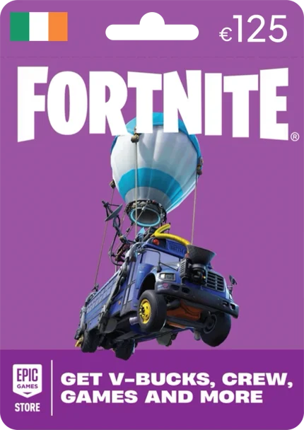 Fortnite Epic Games Ireland 125 EUR Gift Card