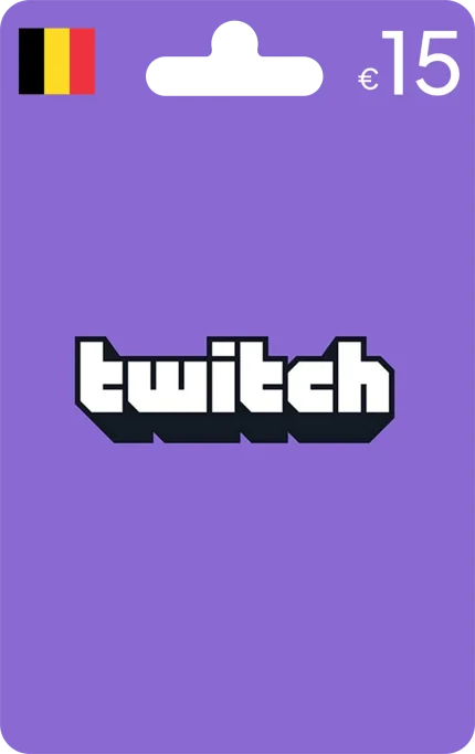 Twitch Belgium 15 EUR Gift Card