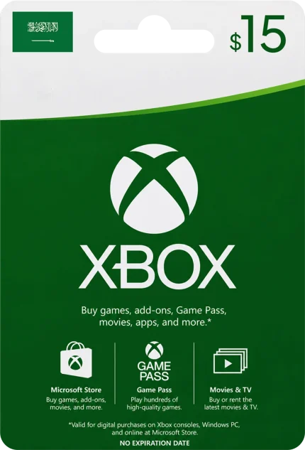 XBOX $15 (KSA)