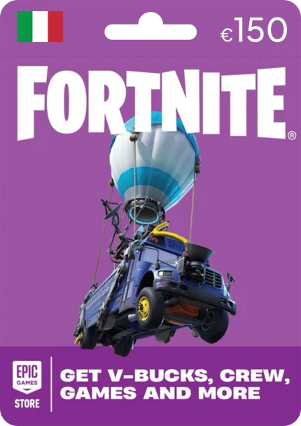 Fortnite Epic Games Italy 150 EUR Gift Card