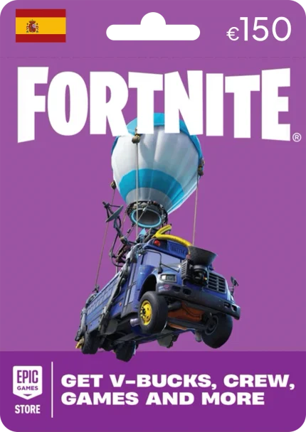 Fortnite Epic Games Spain 150 EUR Gift Card