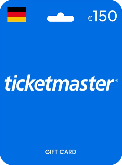 Ticketmaster Germany 150 EUR Gift Card