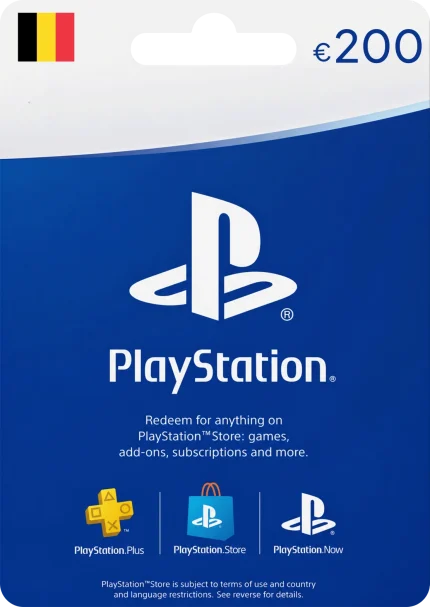 PlayStation Network Card €200 (Belgium)