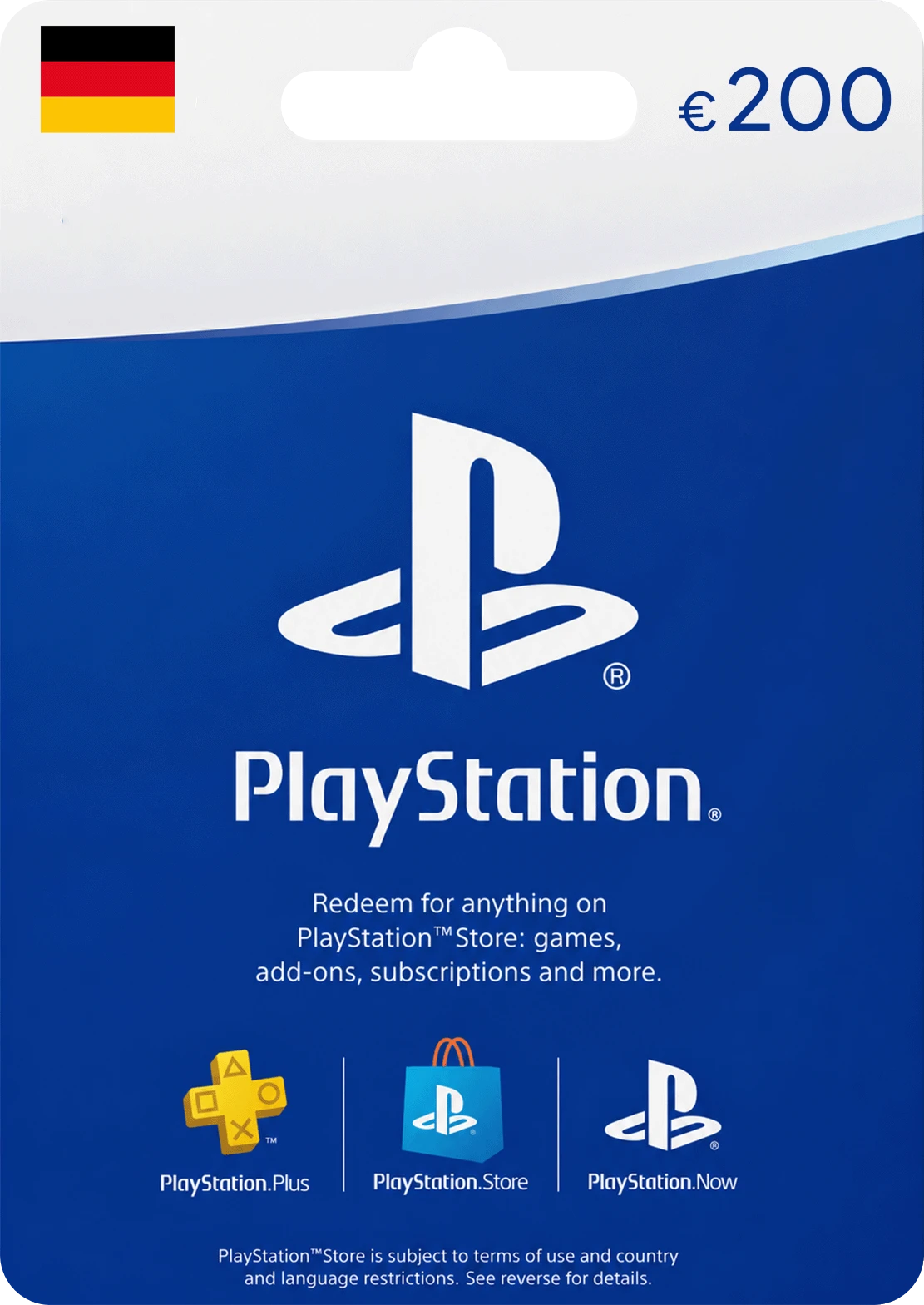 200 EURO PS GERMANY 1 PlayStation Network Card €200 (Germany) - Image 1
