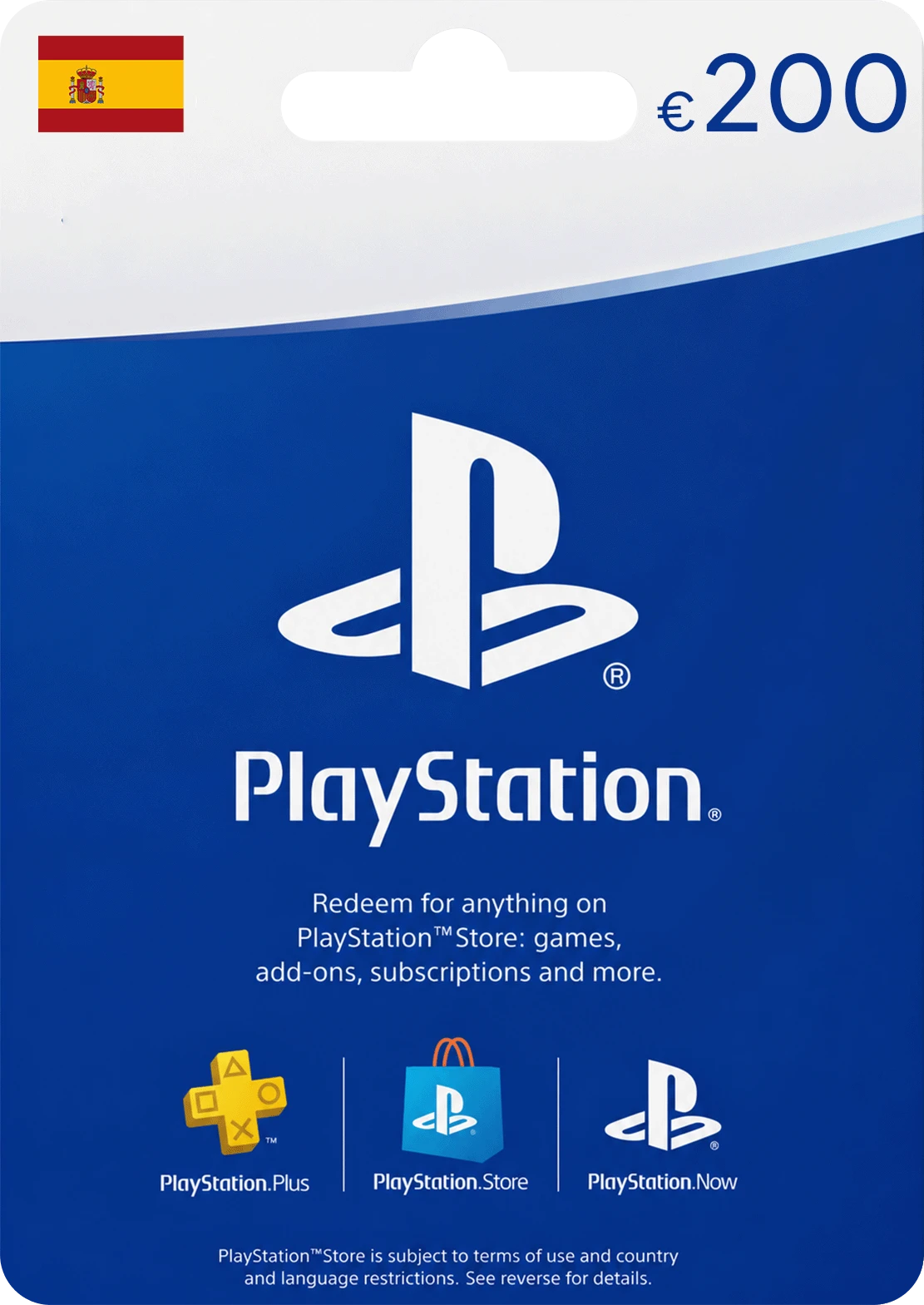 200 EURO PS SPAIN 1 PlayStation Network Card €200 (Spain) - Image 1