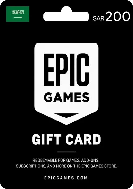 Epic Games Store SAR 200