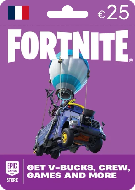 Fortnite Epic Games France 25 EUR Gift Card