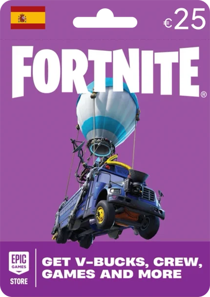 Fortnite Epic Games Spain 25 EUR Gift Card