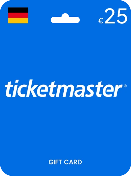 Ticketmaster Germany 25 EUR Gift Card