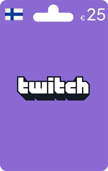 Twitch Finland 25 EUR Gift Card