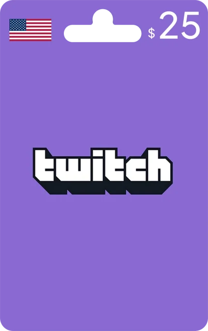 Twitch Gift Card $25 (USA)