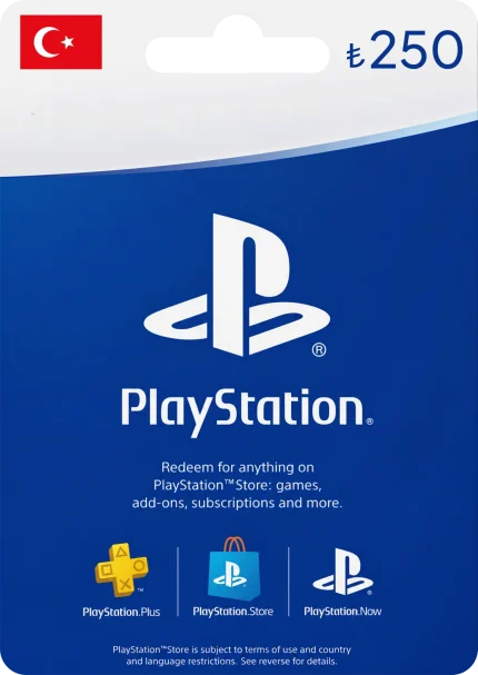 PlayStation Turkey Gift Card 250 TL