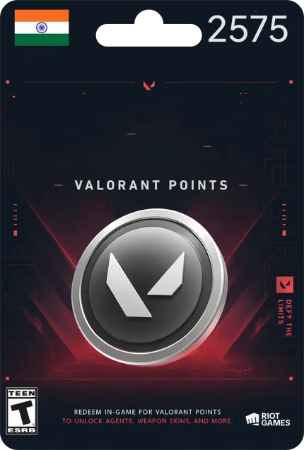 Valorant VP Points 2575 VP Gift Card