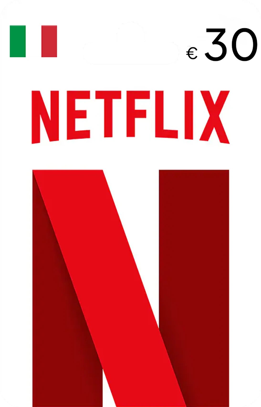 30 EUROS NETFLIX ITALY 1 Netflix Italy – €30 - Image 1