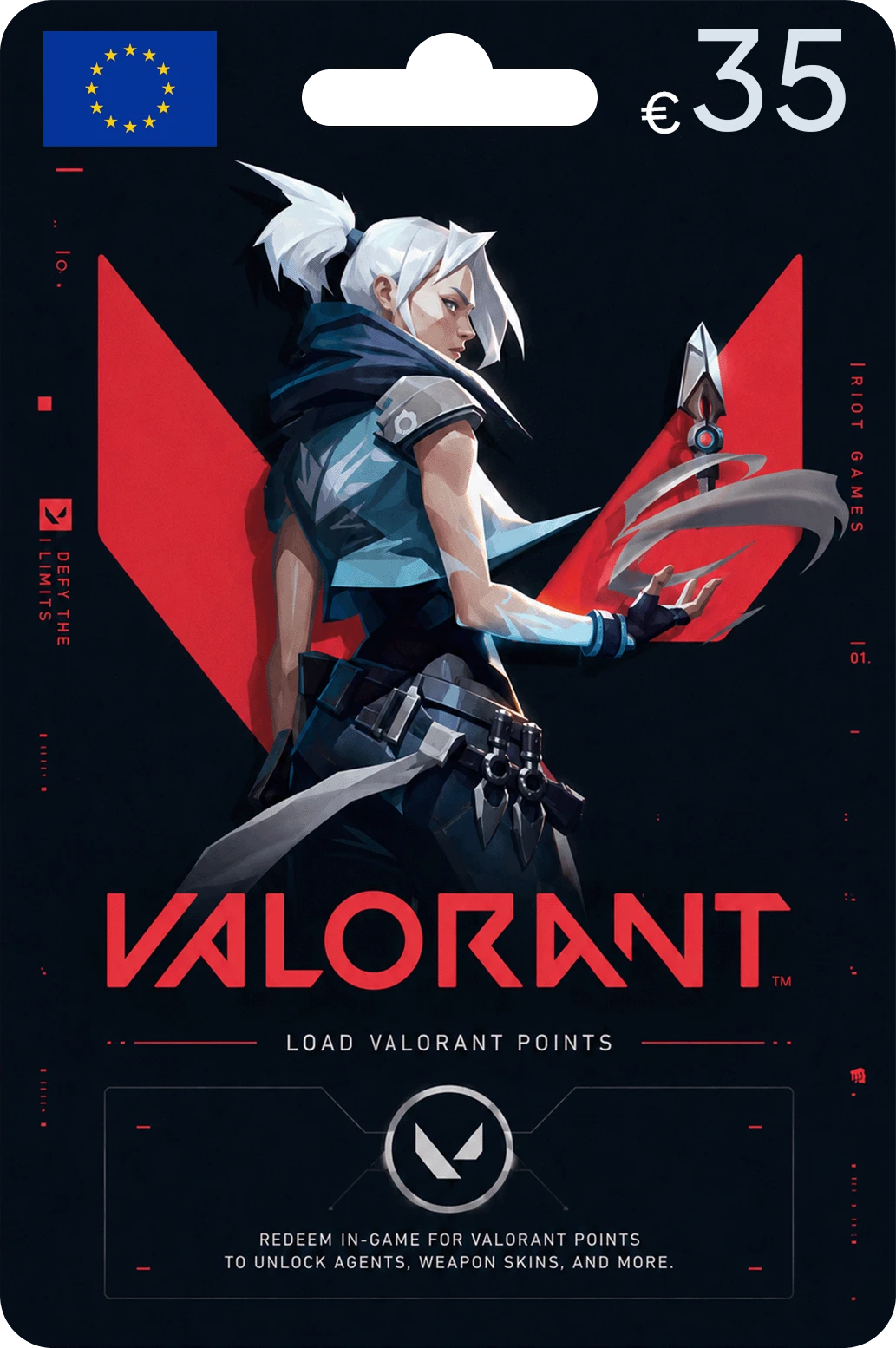 35 EURO VALORANT EURO 1 Valorant Gift Card EURO 35EUR - Image 1