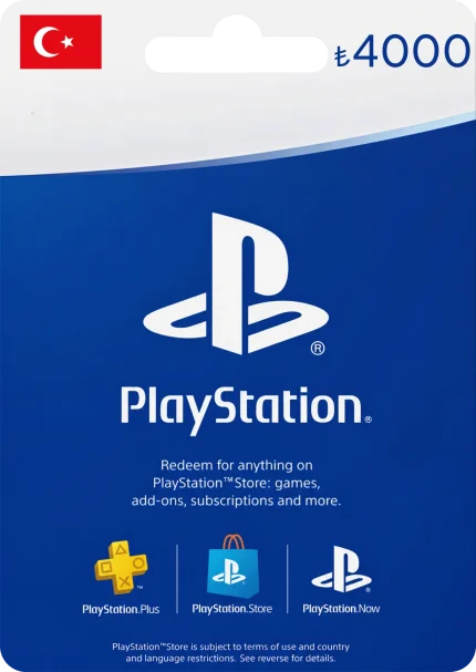PlayStation Turkey Gift Card 4000 TL