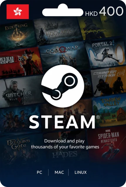 Steam Hong Kong 400 HKD