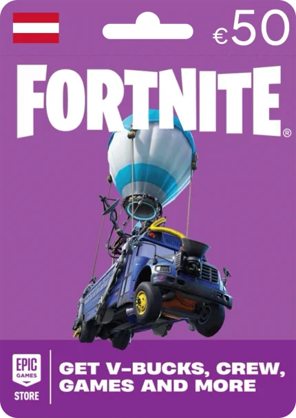 Fortnite Epic Games Austria 50 EUR Gift Card