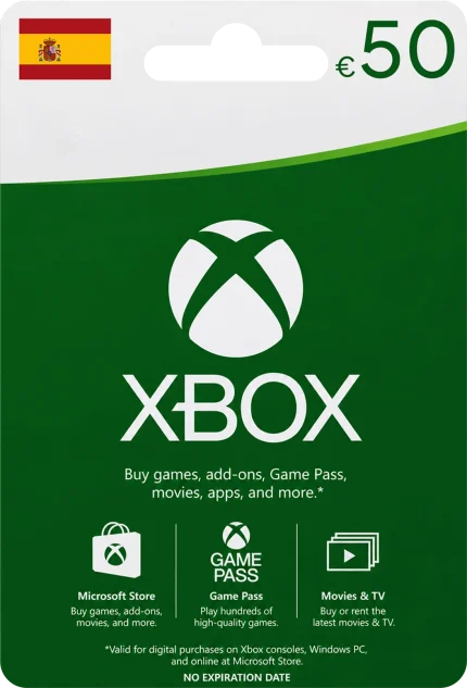 Xbox Gift Card Spain 50 EUR