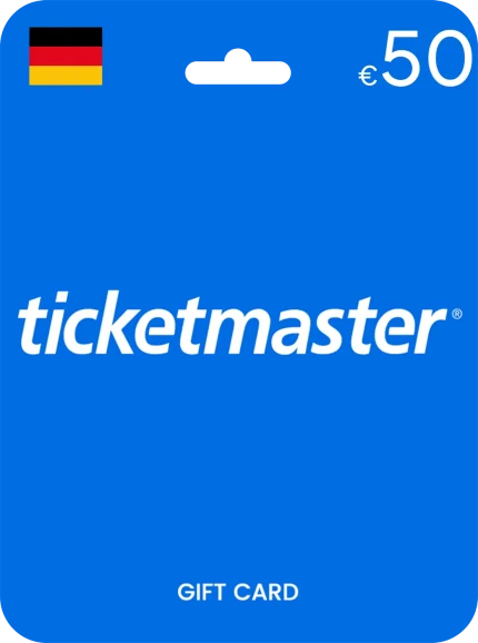 Ticketmaster Germany 50 EUR Gift Card