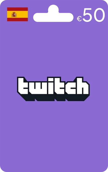 Twitch Spain 50 EUR Gift Card