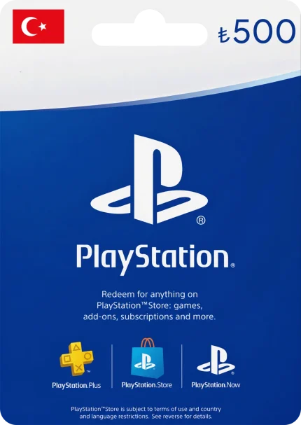 PlayStation Turkey Gift Card 500 TL