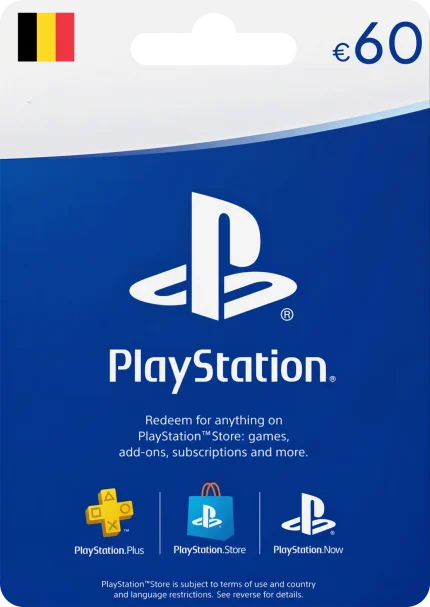 PlayStation Network Card €60 (Belgium)