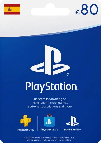 PlayStation Network Card €80 (Spain)